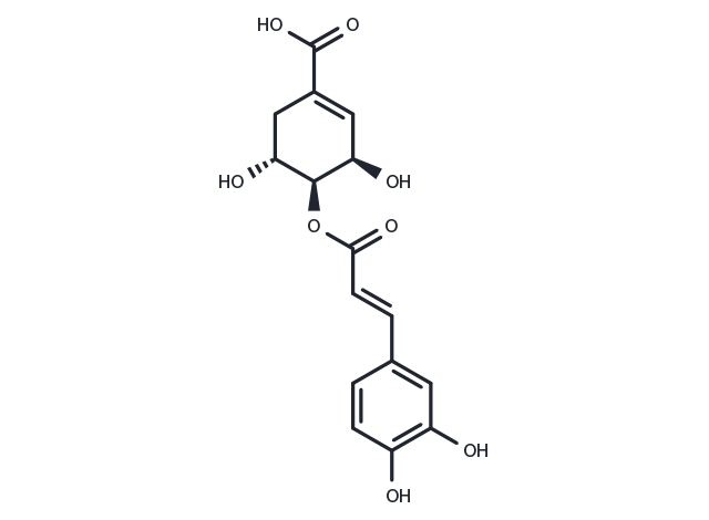 4-O-Caffeoylshikimic acid Chemical Structure