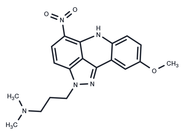 Pyrazoloacridine Chemical Structure