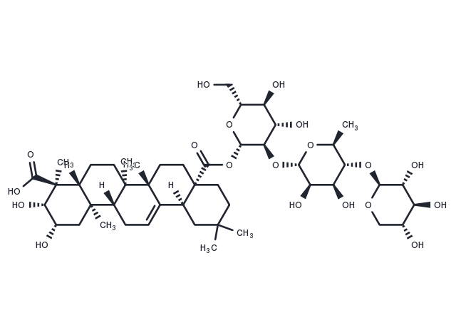 Polygalasaponin E Chemical Structure