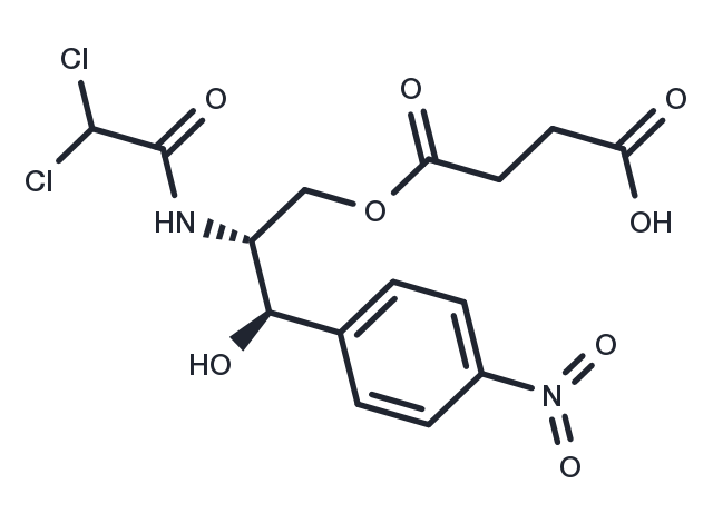 Chloramphenicol succinate Chemical Structure