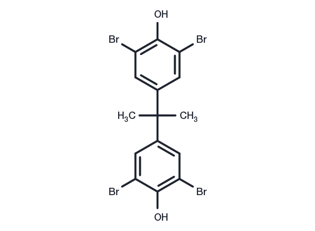 Tetrabromobisphenol A Chemical Structure