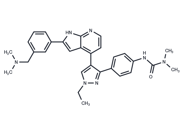GSK-1070916 Chemical Structure