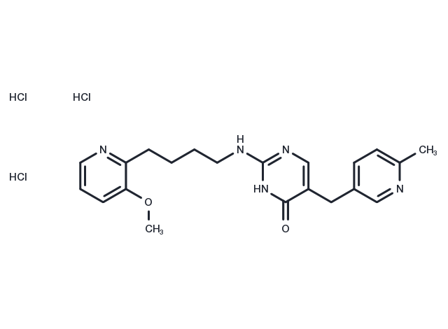 Icotidine hydrochloride Chemical Structure