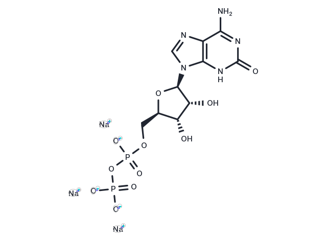 Isoguanosine-5'-O-diphosphate sodium Chemical Structure