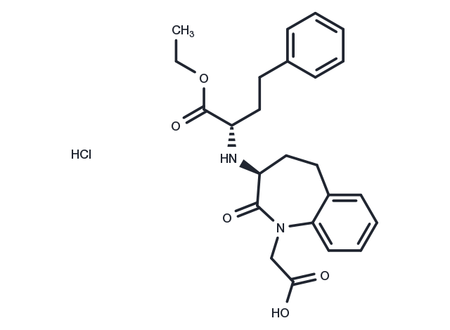 Benazepril hydrochloride Chemical Structure