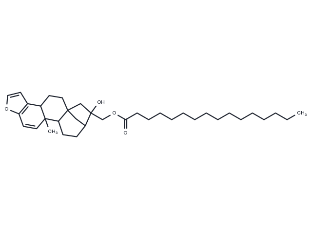 Kahweol palmitate Chemical Structure