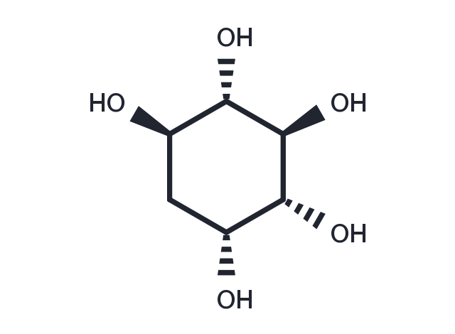 (-)-vibo-Quercitol Chemical Structure