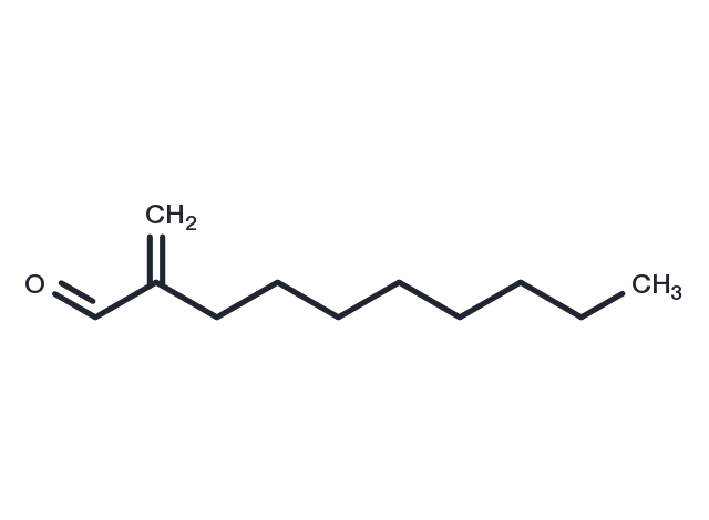 Decanal, 2-methylene- Chemical Structure