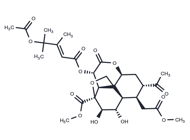 Bruceanic acid C Chemical Structure