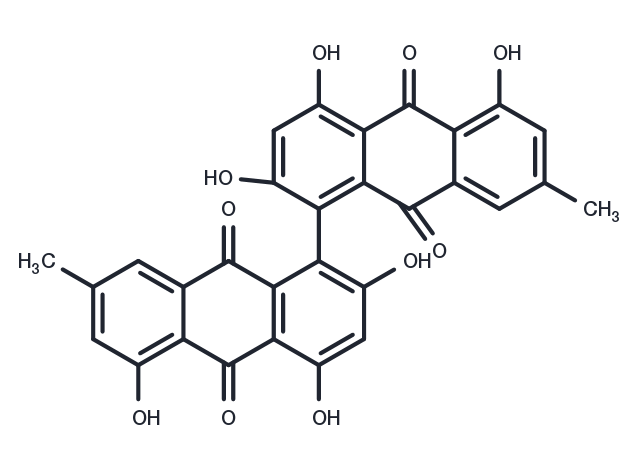 Skyrin Chemical Structure