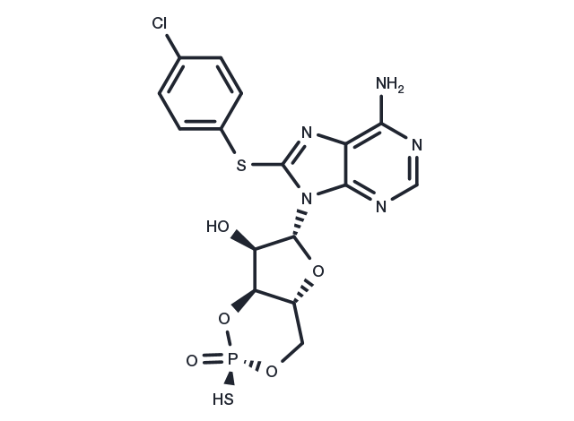 Rp-8-CPT-cAMPS Chemical Structure
