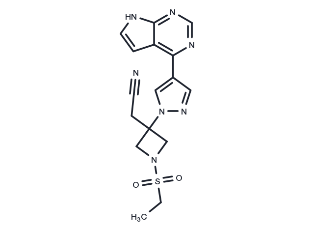 Baricitinib Chemical Structure