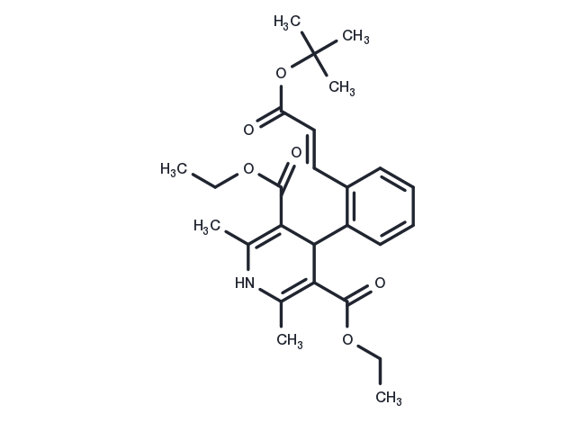 Lacidipine Chemical Structure