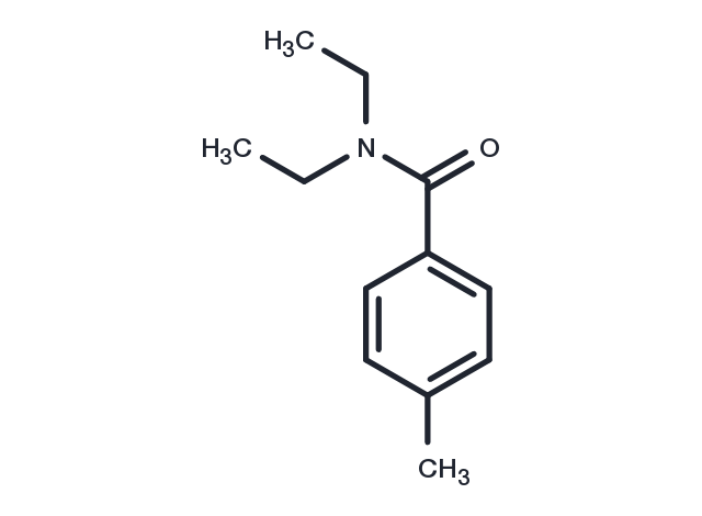 N,N-Diethyl-p-toluamide Chemical Structure