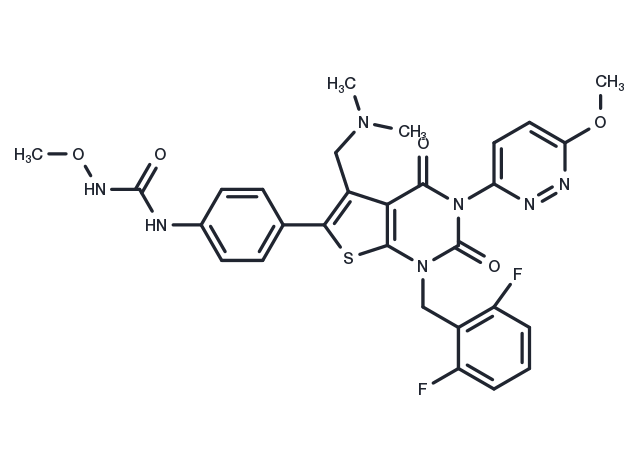 Relugolix Chemical Structure