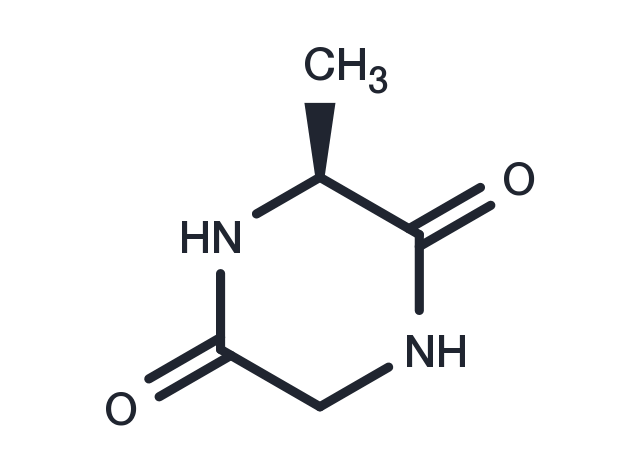 Cyclo(Ala-Gly) Chemical Structure
