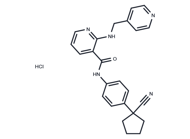 Apatinib HC Chemical Structure