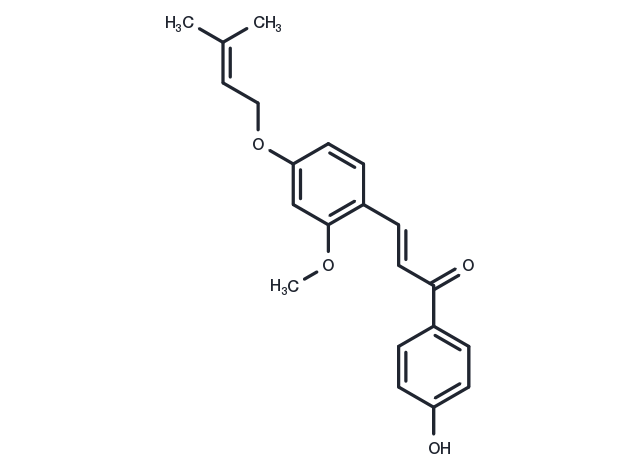 Xinjiachalcone A Chemical Structure