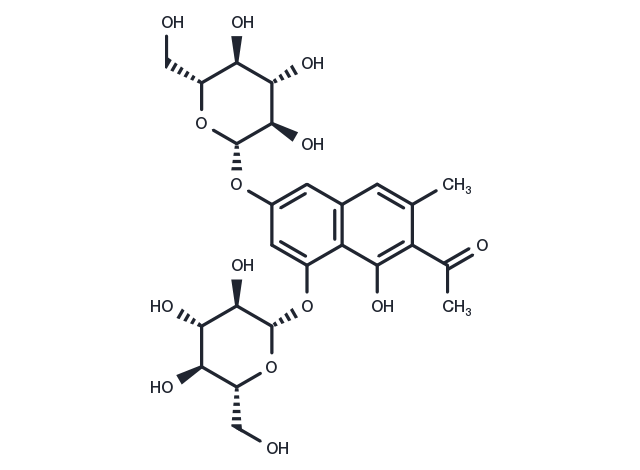 Cassiaglycoside II Chemical Structure