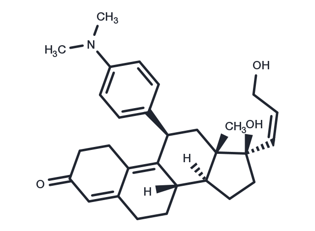Lilopristone Chemical Structure