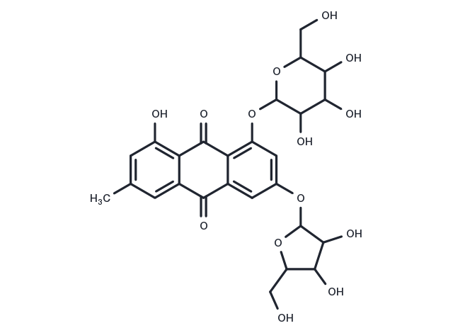 Glucofrangulin B Chemical Structure