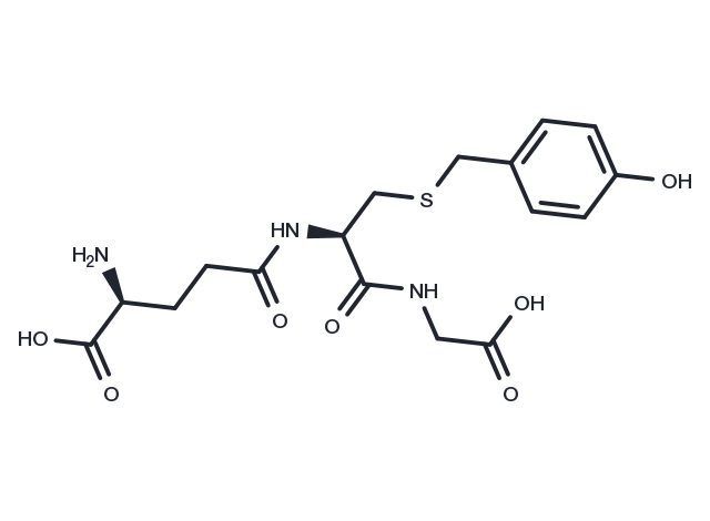 S-(4-Hydroxybenzyl)glutathione Chemical Structure