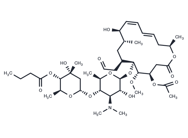 Leucomycin A4 Chemical Structure