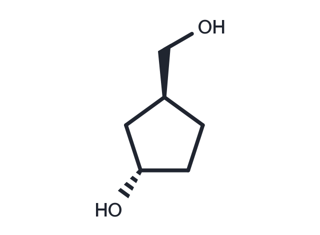 3-(Hydroxymethyl)cyclopentanol Chemical Structure