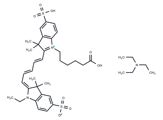 CY5 triethylamine salt Chemical Structure