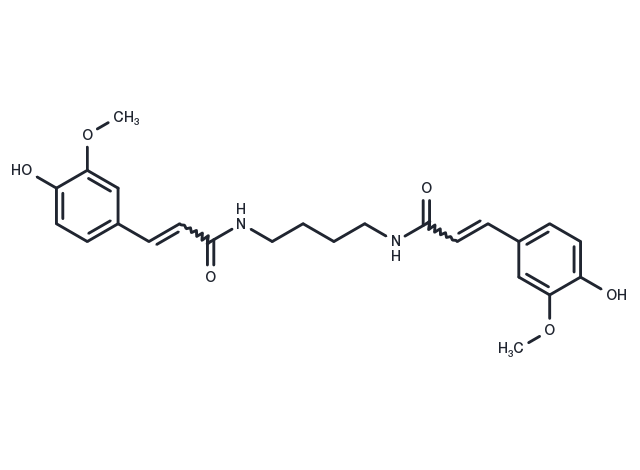 N,N′-Diferuloylputrescine Chemical Structure