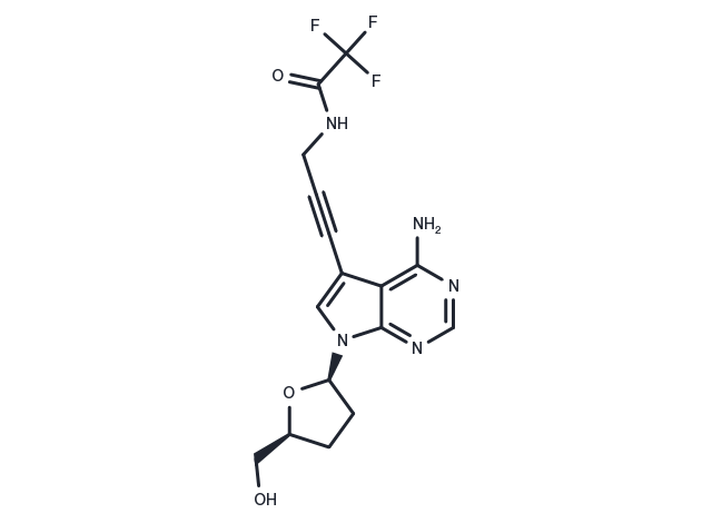 7-TFA-ap-7-Deaza-ddA Chemical Structure