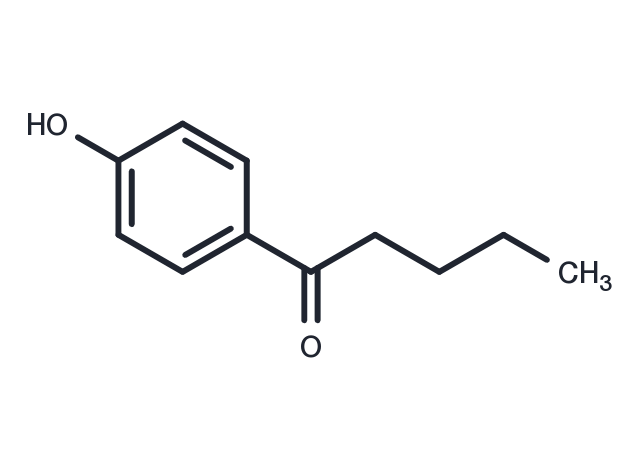 p-Valerylphenol Chemical Structure