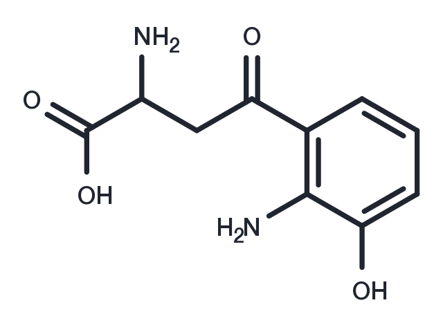 3-Hydroxykynurenine Chemical Structure