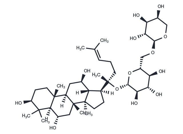 Ginsenoside F3 Chemical Structure