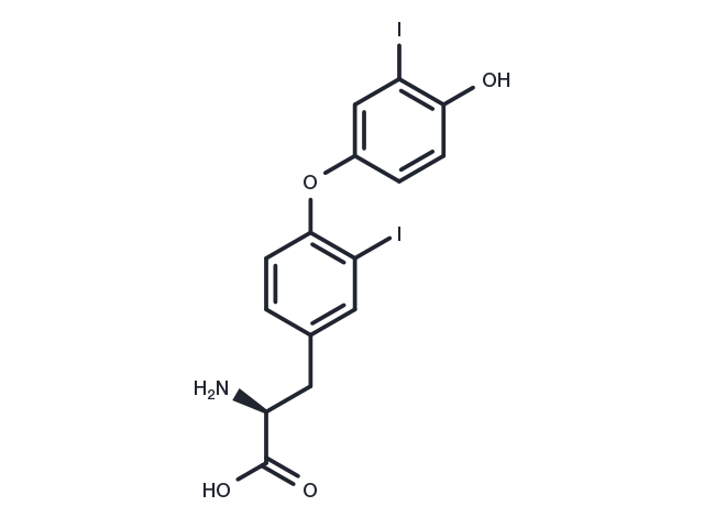 3,3'-Diiodo-L-thyronine Chemical Structure