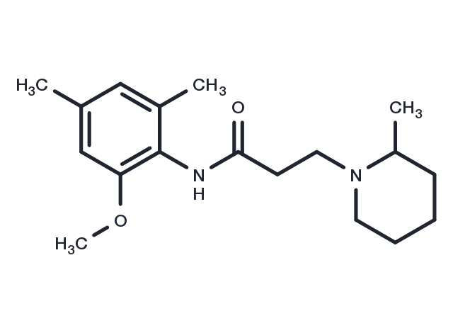 Vadocaine Chemical Structure