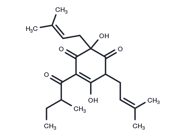 Adhumulone Chemical Structure
