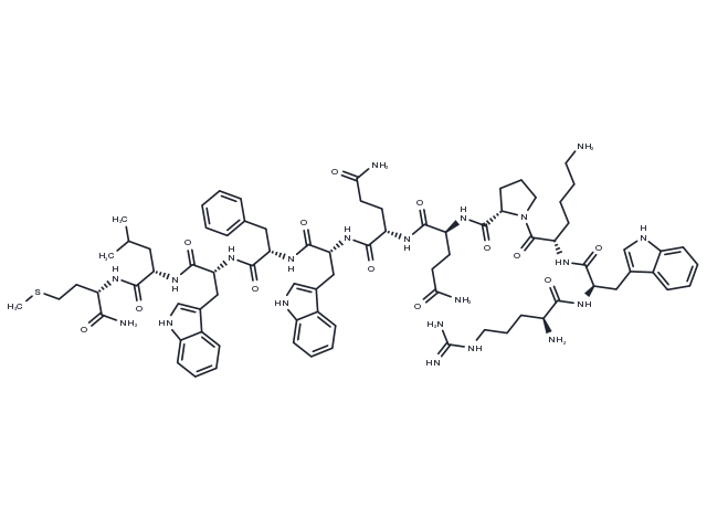 [D-Trp2,7,9] Substance P Chemical Structure