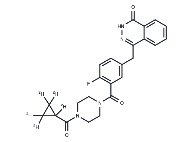 Olaparib-d5 Chemical Structure