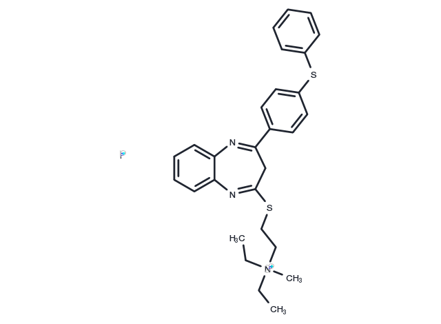 Tibezonium iodide Chemical Structure