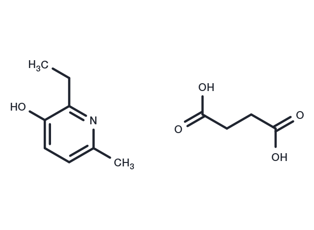 Emoxypine Succinate Chemical Structure