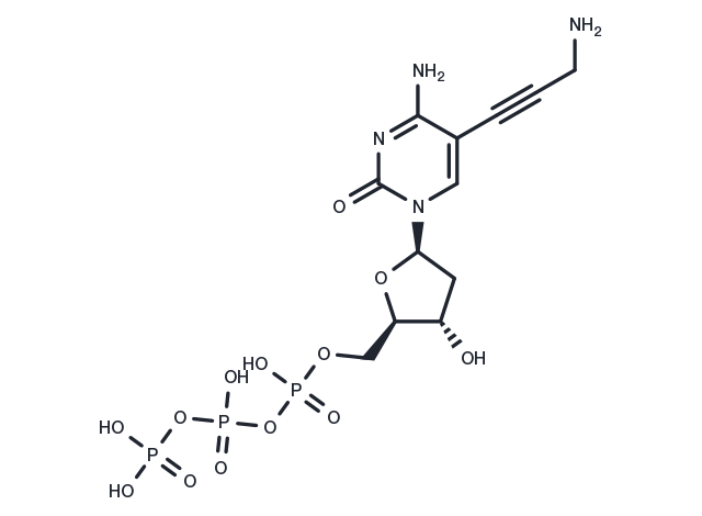 5-Propargylamino-dCTP Chemical Structure