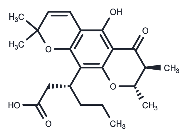 Isoapetalic acid Chemical Structure