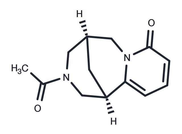 Acetylcytisine Chemical Structure