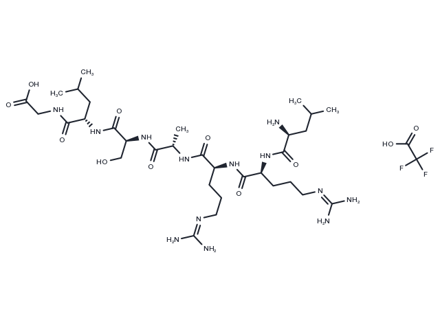 Kemptide TFA Chemical Structure