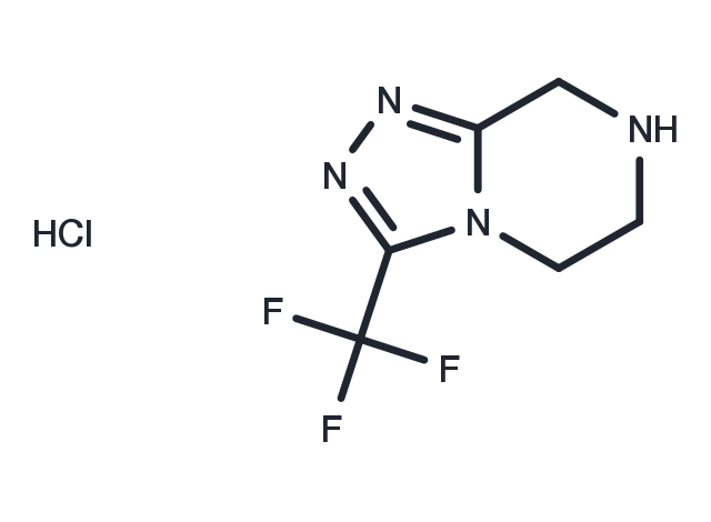 Sitagliptin Intermediate 2 Chemical Structure