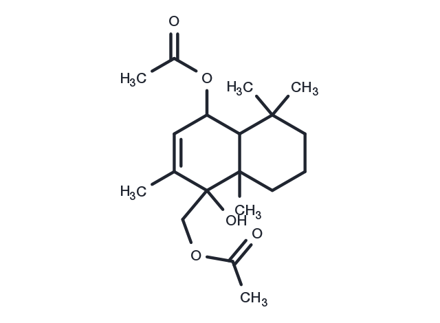 6,11-Di-O-acetylalbrassitriol Chemical Structure