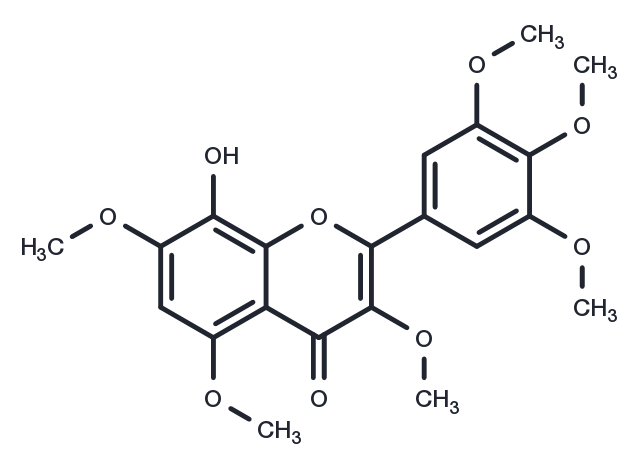8-Hydroxy-3,5,7,3',4',5'-hexamethoxyflavone