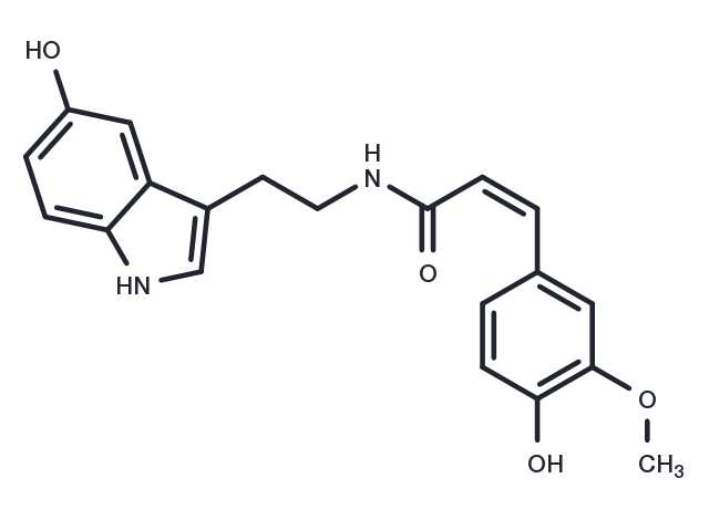 cis-Moschamine Chemical Structure