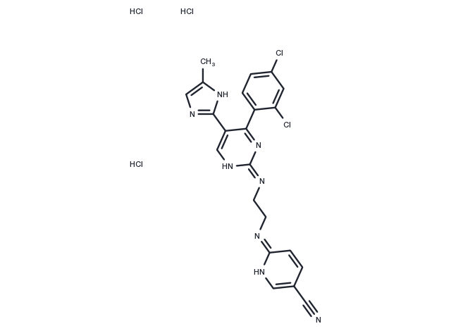 Laduviglusib trihydrochloride Chemical Structure